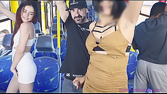 Voluptuous Ator Zegalinha'S Ass Gets Shaken And Covered In Cum On Busy Bus