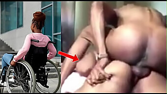 Jack The Riffer'S Brutal Cock Action Leaves Ebony Teen In Wheelchair