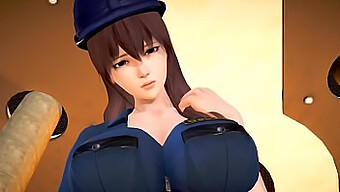 3d Hentai Game With A Hot Policewoman And Her Amazing Squirt