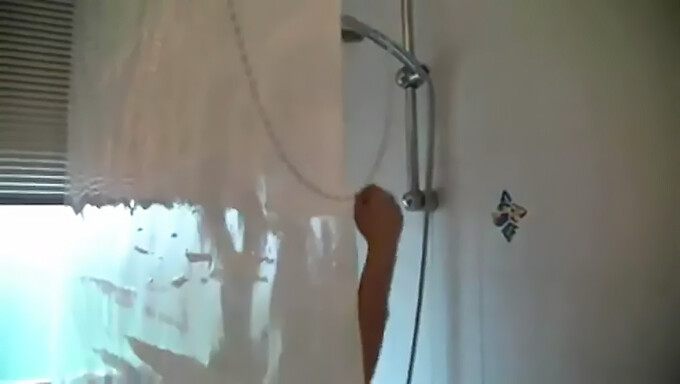 Homemade Shower Sextape With A European Twist